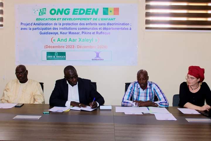 Protection des droits des enfants : EDEN lance le projet « And Aar Xaleyi »